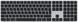 Apple Magic Keyboard with Touch ID and Numeric Keypad for Mac models with Apple silicon Black Keys (MMMR3) 348267 фото 1