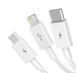 Кабель Baseus Superior Series USB To M + L + C 3.5 A 1.5 М (CAMLTYS-02) White 252279 фото 2
