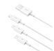 Кабель Baseus Superior Series USB To M + L + C 3.5 A 1.5 М (CAMLTYS-02) White 252279 фото 4