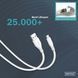 Кабель DIGITUS USB-A > Lightning заряджання/синхронізації, USB 2.0, 12W, силіконовий, 1м, білий (AK-600108-010-W) 363022 фото 10