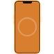 Чохол Silicone case (AAA) full with Magsafe and Animation для Apple iPhone 13 (6.1") Помаранчевий / Marigold 246199 фото 4