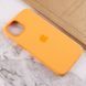 Чохол Silicone case (AAA) full with Magsafe and Animation для Apple iPhone 13 (6.1") Помаранчевий / Marigold 246199 фото 7