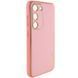 Шкіряний чохол Xshield для Samsung Galaxy S24 Рожевий / Pink 285973 фото 2
