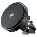 Автомобільний тримач З бездротовою зарядкою Light Circle Qi2 15W (WHLC15010002) Metal Gray 338067 фото 1
