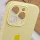 Чохол Silicone Case Full Camera Protective (AA) для Apple iPhone 14 Pro Max (6.7") Жовтий / Mellow Yellow 257157 фото 6