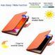 Шкіряний чохол Art Case з візитницею для Samsung Galaxy Tab S7+ Помаранчевий 201715 фото 4