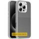 Чохол TPU+PC Carbon with MagSafe для Apple iPhone 16 (6.1") Grey 319204 фото 1