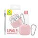 Чохол Airpods 4 Blueo Liquid Silicone Case (B44-A4PNK) Pink 326533 фото 2