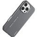 Чохол-накладка iPhone 16 Pro Blueo Leather Case MagSafe (B52-I16PGRY) Grey 321536 фото 3