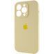 Чохол Silicone Case Full Camera Protective (AA) для Apple iPhone 14 Pro Max (6.7") Жовтий / Mellow Yellow 257157 фото 3
