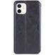 Шкіряний чохол-книжка GETMAN Cubic (PU) для Apple iPhone 11 (6.1") Чорний 398564 фото 2