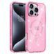 Чохол TPU Eclipse Sparkle (MagFit) для Apple iPhone 16 Pro (6.3") Pink 360397 фото 1