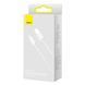 Кабель Baseus Dynamic Series Fast Charging Data USB кабель USB To IP 2.4A 1m (CALD000402) White 255236 фото 2