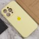 Чохол Silicone Case Full Camera Protective (AA) для Apple iPhone 14 Pro Max (6.7") Жовтий / Mellow Yellow 257157 фото 5
