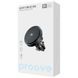 Автомобільний тримач З бездротовою зарядкою Light Circle Qi2 15W (WHLC15010002) Metal Gray 338067 фото 3