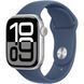 Смарт-годинник Apple Watch Series 10 GPS 42mm Silver Aluminium Case with Denim Sport Band S/M MWWA3 320059 фото 1