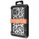 Чохол Kajsa Leopard Pattern with Magnetic Ring iPhone 16 Pro Max gray 400125 фото 2