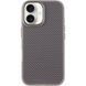 Чохол TPU+PC Carbon with MagSafe для Apple iPhone 16 (6.1") Grey 319204 фото 5