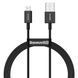 Кабель Baseus Superior Series Fast Charging Lightning 2.4A (1m) (CALYS-A01) Black 216452 фото 2