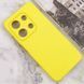 Чохол TPU GETMAN Liquid Silk Full Camera для Xiaomi Redmi Note 13 Pro 4G Жовтий / Flash 356763 фото 2