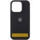 Чохол Silicone Case (AA) Logo with MagSafe для Apple iPhone 17 (6.3") Чорний / Black 402279 фото 1