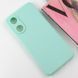 Силіконовий чохол Candy Full Camera для Oppo Reno 8 T 4G Зелений / Menthol 286357 фото 2