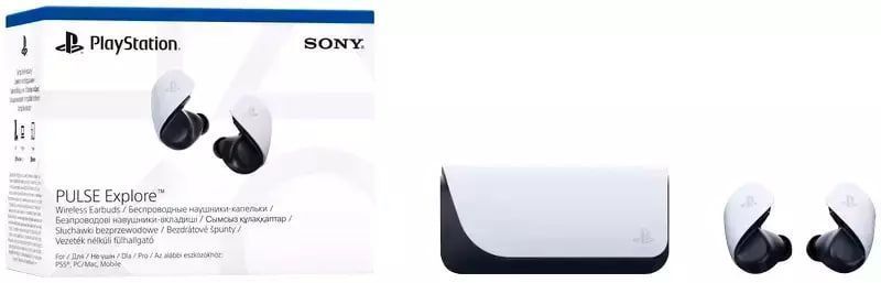 Навушники Sony PlayStation Pulse Explore Wireless White 287394 фото