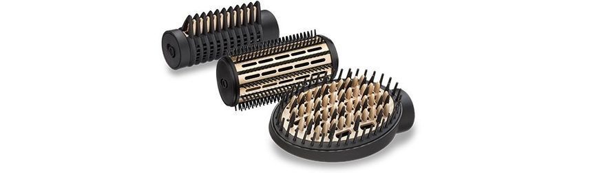 Фен-щітка Babyliss, 650Вт, 2 режими, хол. обдув, кераміка, чорний (AS970E) 373006 фото