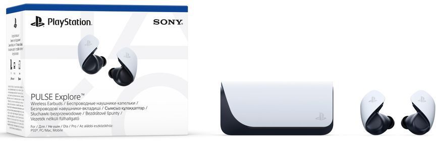 Навушники Sony PlayStation Pulse Explore Wireless White 287394 фото