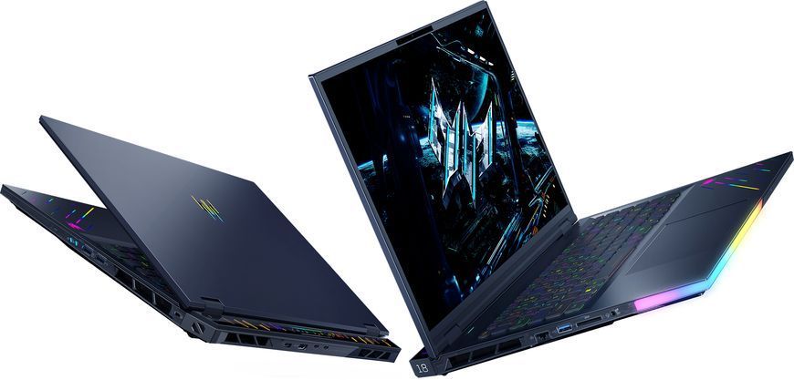 Ноутбук ACER Predator Helios 18 PH18-73 18" WQXGA IPS, Intel U9-275HX, 32GB, F2TB, NVD5080-16, Win11P (NH.QVYEU.007) 379915 фото