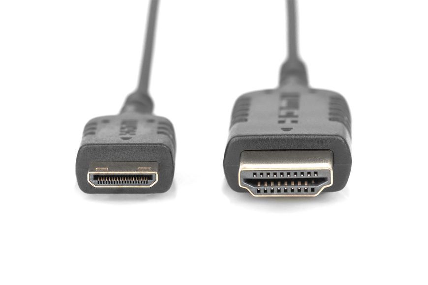 Кабель HDMI високошвидкісного з'єднання, тип C-A, HighFlex M/M, 2.0 м, DB-330121-020-S DIGITUS by ASSMANN 397898 фото