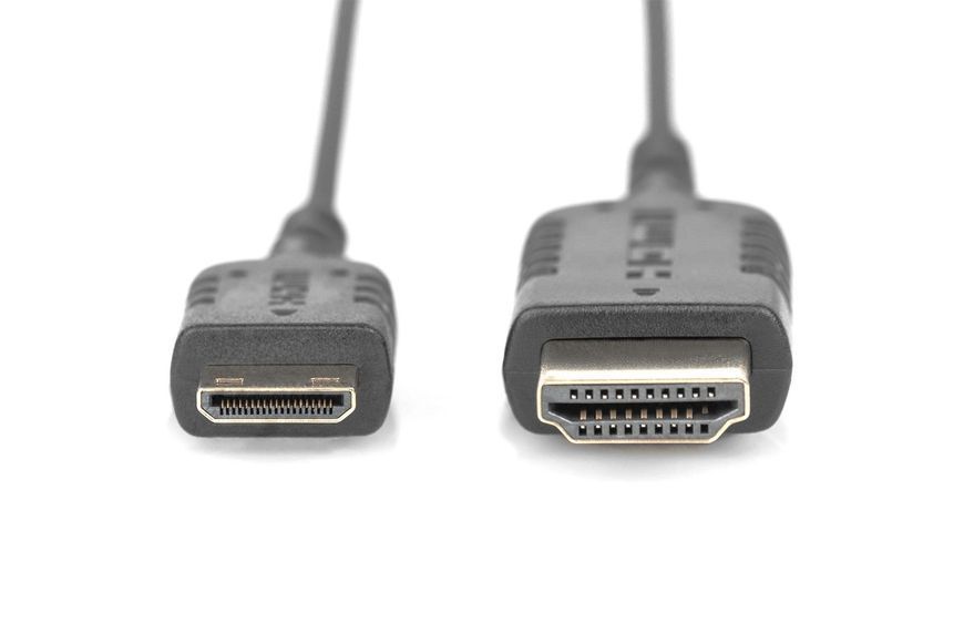 Кабель HDMI високошвидкісного з'єднання, тип C-A, HighFlex M/M, 2.0 м, DB-330121-020-S DIGITUS by ASSMANN 397898 фото