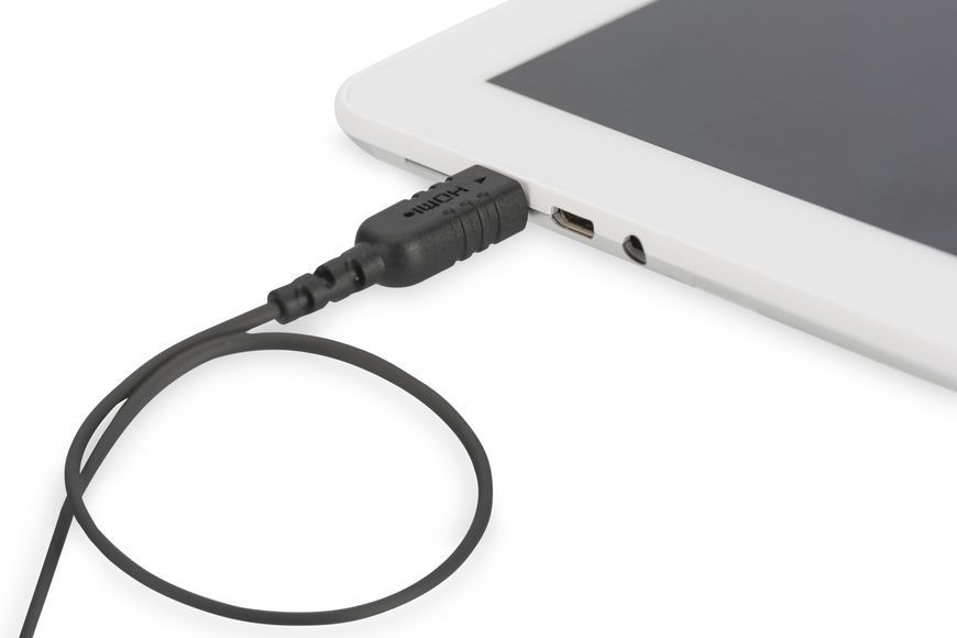 Кабель HDMI високошвидкісного з'єднання, тип C-A, HighFlex M/M, 2.0 м, DB-330121-020-S DIGITUS by ASSMANN 397898 фото