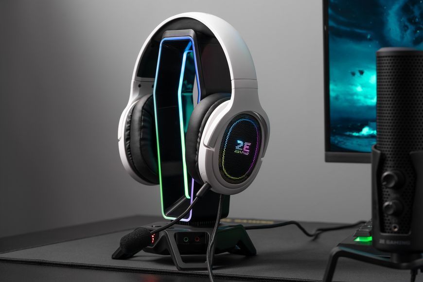 Гарнітура ігрова 2E GAMING HG330, 7.1, USB-A, RGB, 2м, білий (2E-HG330WT-7.1) 365629 фото