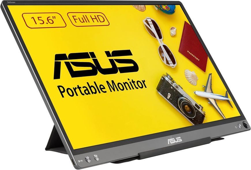 Монітор портативний Asus 15.6" ZenScreen MB16ACE USB-C, IPS, Case 365883 фото