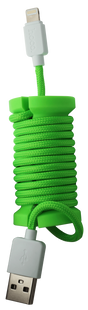 Кабель HOCO Lighting U12 Silica Assemble 1.1m Mint Green 71722 фото