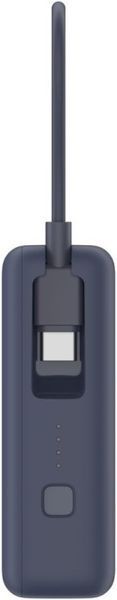 Портативна батарея Xiaomi 10000mAh 33W Integrated Cable (BHR9341GL) блакитний 347127 фото