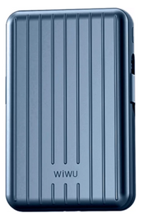 Зовнішній MagSafe Акумулятор 5000mAh Wiwu Magnetic MagSafe Wireless 22,5w (PP02) Blue 311979 фото
