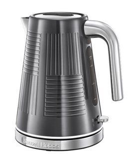Електрочайник Russell Hobbs Geo Steel, 1.7л, метал, чорний (25240-70) 380977 фото