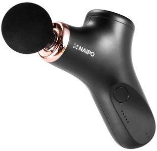 Масажер перкусійний ручний NAIPO new MINI Massage Gun для тіла без підігріву; модель - NP-MG01 384646 фото