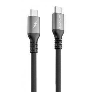 Кабель Proove ReGen Silicone Type-C To Type-C 60W (2m) (CCRS60002221) Black 316294 фото