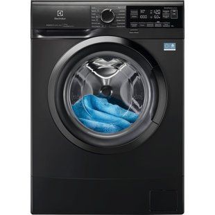 Пральна машина Electrolux фронтальна, 6кг, 1000, A, 41см, дисплей, інвертор, сріблястий темний 396542 фото