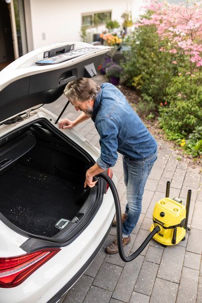 Пилосос професійний акумуляторний Karcher WD 2-18, 18В, контейнер 12л, без АКБ и ЗП (1.628-500.0) 373327 фото