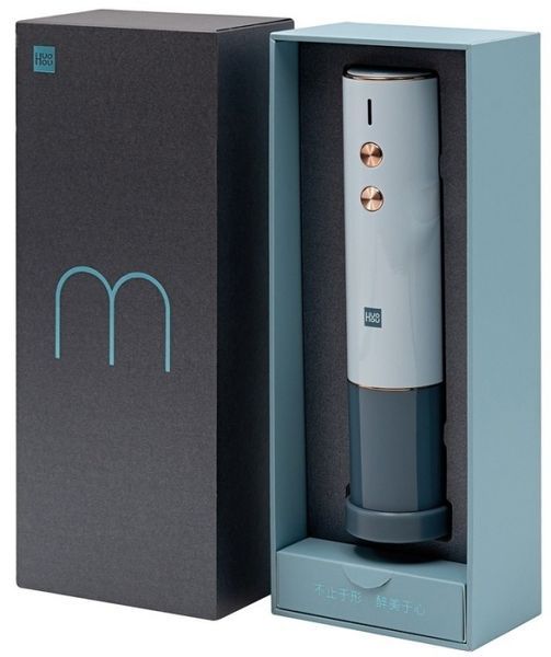 Електроштопор Xiaomi Electric Wine Bottle Opener Blue HU0122 (Blue) 280345 фото