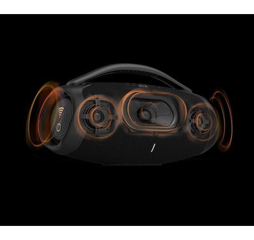 Портативна акустика JBL Boombox 3 (JBLBB3WIFIBLKEP) Wi-Fi Black 273888 фото