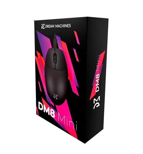 Миша ігрова Dream Machines DM8 Mini USB Black (DM8_MINI) 363101 фото