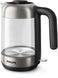 Електрочайник Philips Series 5000 1.7л, скло, чорно-сріблястий (HD9339/80) 373130 фото 3