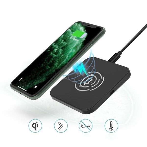Бездротовий Зарядний пристрій Choetech T511-S 10W Black 350215 фото
