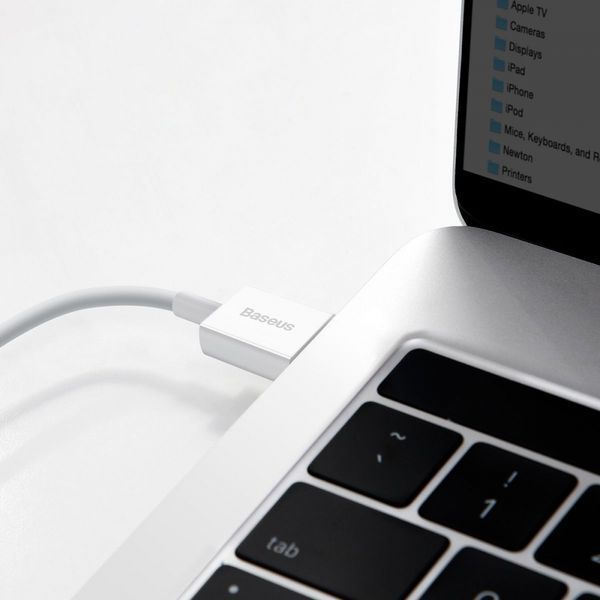 Кабель Baseus Superior Series Fast Charging Type-C 66W (1m) (CATYS-02) White 216453 фото