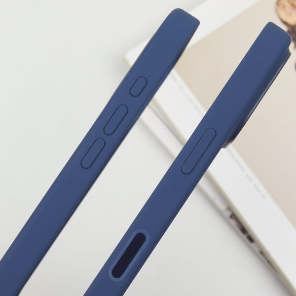 Чохол Silicone case (AAA) with Magsafe and Animation (button) для Apple iPhone 16 Pro (6.3") Stone Grey 339252 фото